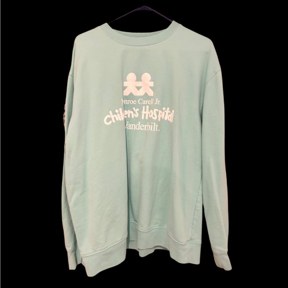 Mint Green Monroe Carrell Children's Hospital Sweatshirt